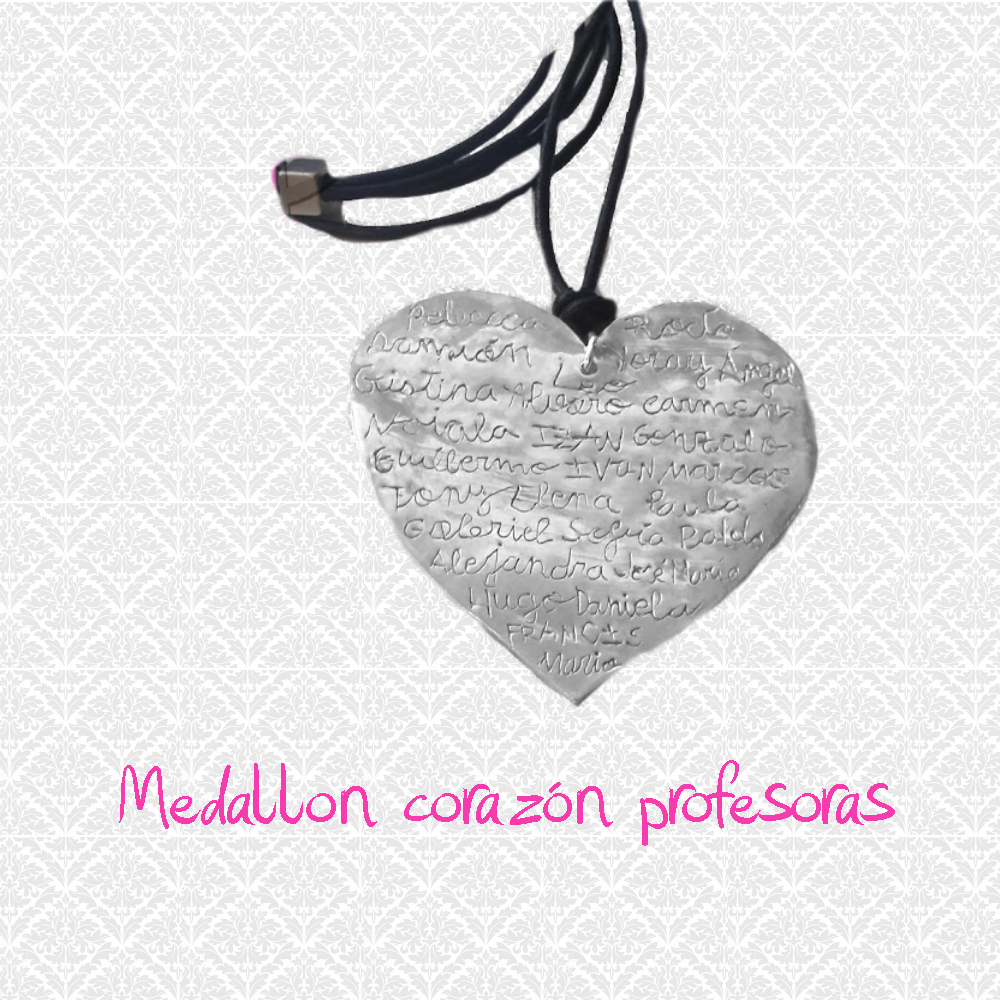 medallon corazon