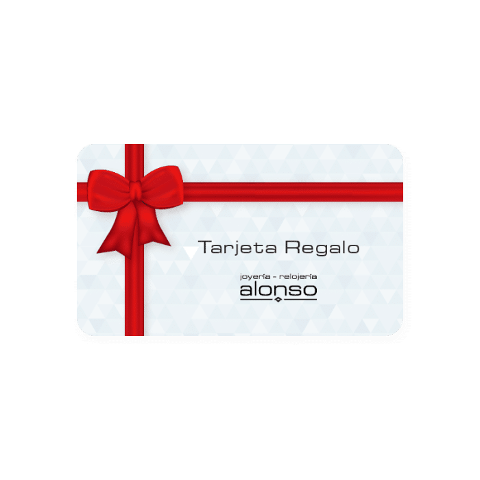 tarjeta de regalo joyeria